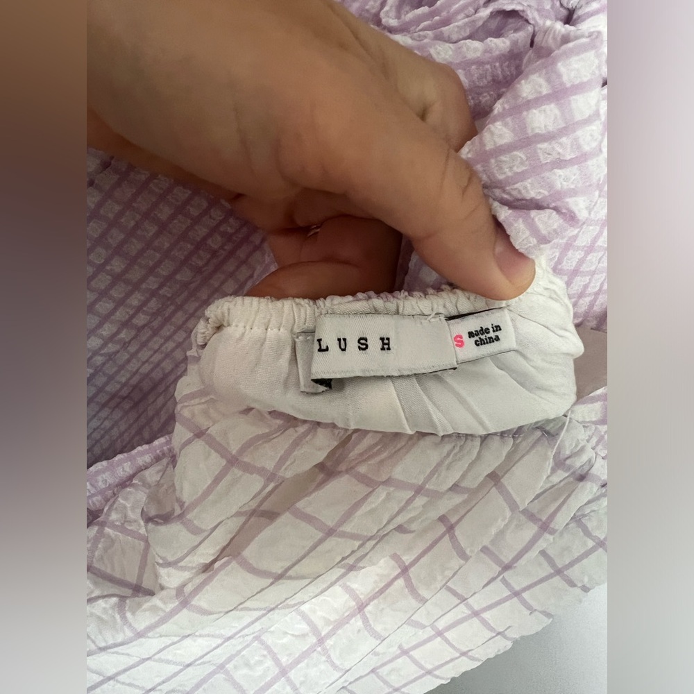 Gingham Patchwork Dress - image 3